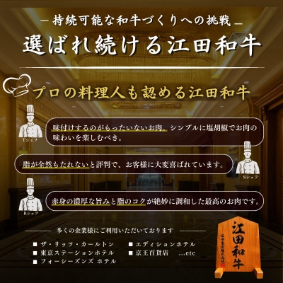 厳選 江田和牛 霜赤スライス1kgセット(ソトモモ&肩ロース) TF697