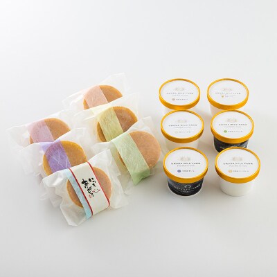 アイスクリーム研究所のカップアイス&アイスサンドお楽しみBセット TF725