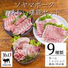 ソヤマポークの味わい堪能セット[生ハム しゃぶしゃぶ 焼肉、炒め物] TF830
