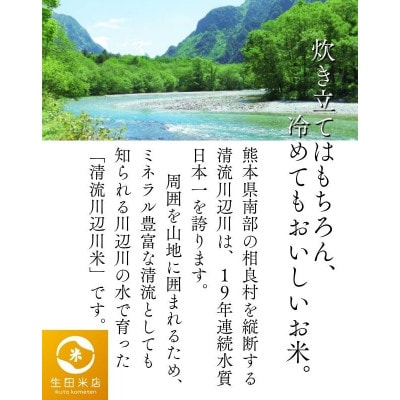 令和7年産 相良村産 清流川辺川米 ヒノヒカリ 5kg