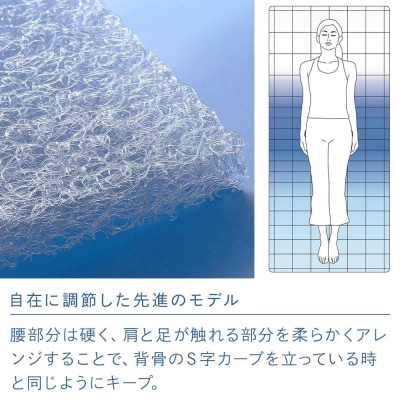 エアウィーヴ  02 セミダブル　マットレス マットレスパッド 洗える 高反発