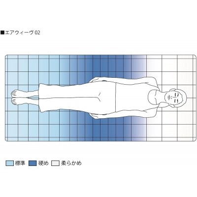 エアウィーヴ 02 /ダブル　マットレス マットレスパッド 洗える 高反発