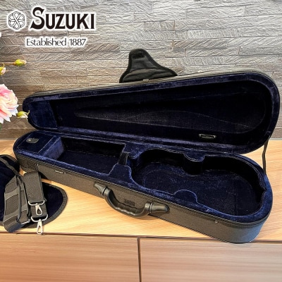 SUZUKIオリジナル バイオリンケース 三角型【サイズ:1/4