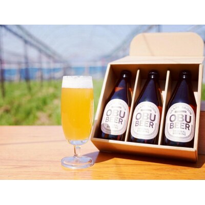 巨峰を使ったすっきりな味わいのクラフトビールOBUBEER 24本セット