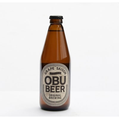 巨峰を使ったすっきりな味わいのクラフトビールOBUBEER【巨峰】 24本セット