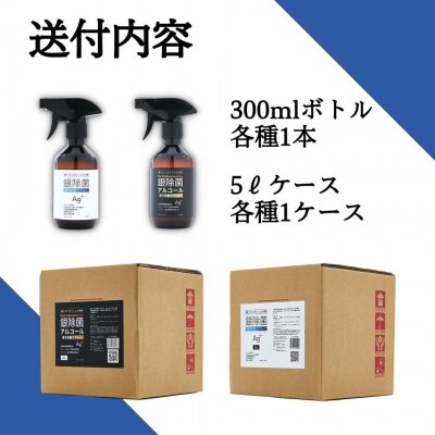 感染対策はこれで完璧　銀除菌基本セット