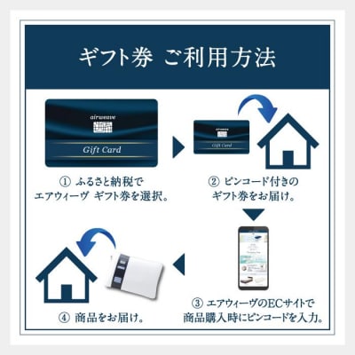 エアウィーヴ　ギフト券　(2万円券)【エアウィーヴオンラインストアで使える】
