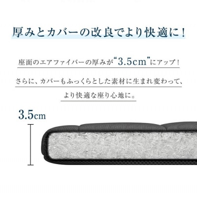 【大府市産新米5合付き】エアウィーヴ 座 クッション　座布団 洗える
