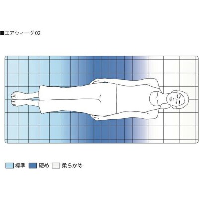  【お米2kg付】エアウィーヴ 02  ダブル マットレスパッド 寝具 エアウィーブ