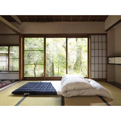 【大府市産新米5合付き】エアウィーヴ 四季布団 和匠・二重奏  セミダブル 敷布団 エアウィーブ