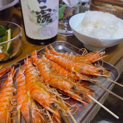 種子島産　加熱用冷凍車海老750g