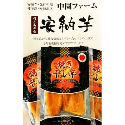 中園ファームの熟成安納芋冷凍焼き芋・焼き干し芋セット☆