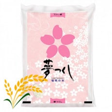 【新米・令和5年産】福岡県産ブランド米「夢つくし」白米　5kg(川崎町)