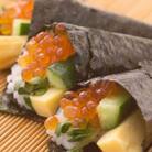 福岡県産有明のり　手巻き海苔　半切100枚(川崎町)