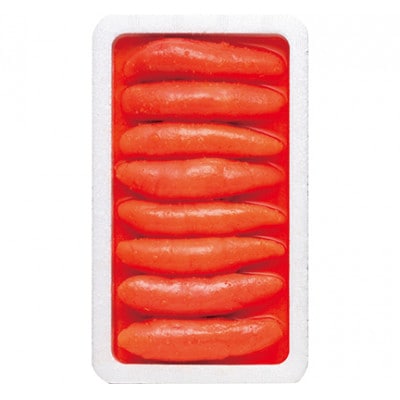 かねふくの〈無着色〉辛子明太子(一本物)1.6kg(400g×4箱)(川崎町)