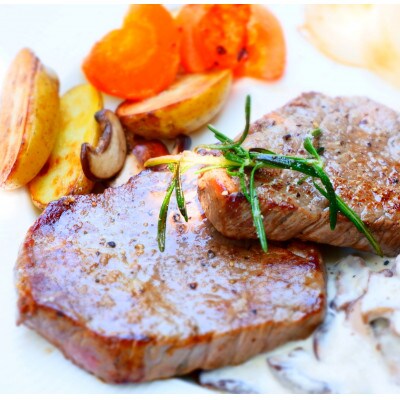 博多和牛A4以上ステーキ4種サーロイン・ヒレ150g、ミスジ・モモ100g　各2枚(川崎町)