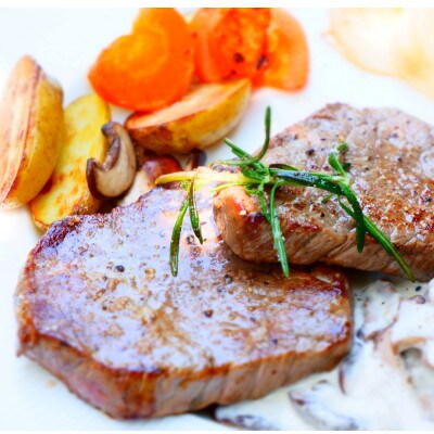 博多和牛【A4～A5】ステーキ(サーロイン150g、ヒレ150g)300g(川崎町)