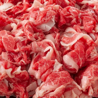 【毎月定期便】博多和牛A4ランク以上切り落とし　訳あり!　1.5kg(500g×3)(川崎町)全6回