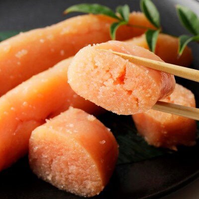【毎月定期便】稲石 無着色辛子明太子ひとくちカット(300g)(川崎町)全2回