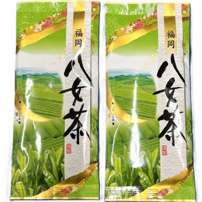 【毎月定期便】八女茶　煎茶セット　100g×2袋(川崎町)全3回