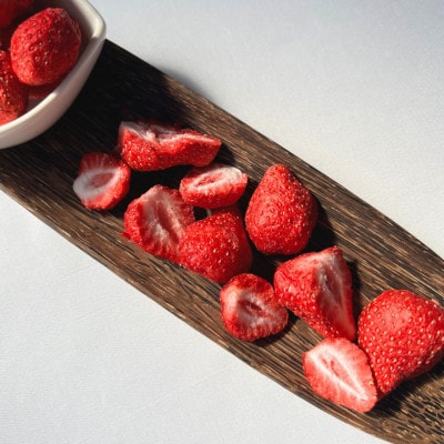 フリーズドライあまおう【円らか&ミディ】 10g×2袋(各1袋)(川崎町)