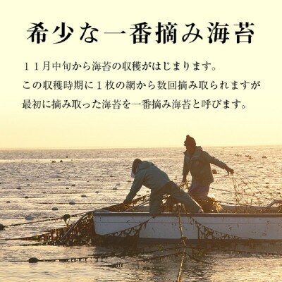 福岡有明のり 一番摘み 焼き海苔 合計63枚分(2切7枚入×9袋) (川崎町)