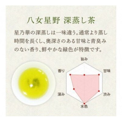 訳あり品 八女星野茶 深蒸し茶 1100g (川崎町)