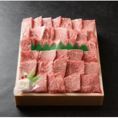 近江牛 澤井牧場 焼肉盛り合わせ(霜降) 600g　牛脂付き