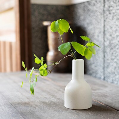 信楽焼・明山の　花入2本　12cm　色おまかせ　boru180