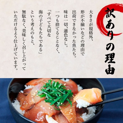 これが魚屋の漬け丼だ! ～ハマチ～ 80g×5P ★訳あり★