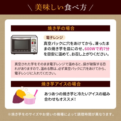 【四国一小さなまち】きんとき芋の冷凍焼き芋 2kg