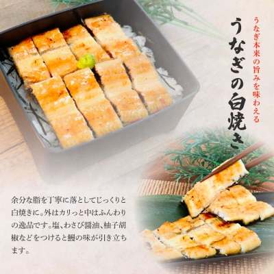 田野町産うなぎの蒲焼き(大)+うなぎの白焼き(大) 各3尾×3回 定期便 3ヶ月