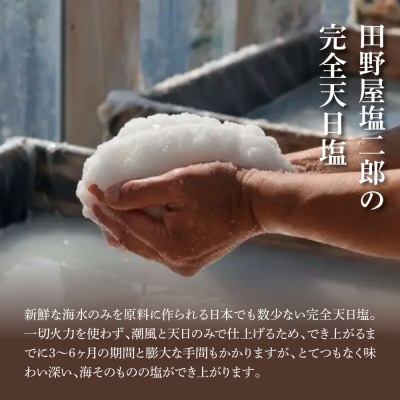 【四国一小さなまち】★田野屋塩二郎完全天日塩★シューラスクギフト缶 20枚入(2枚×10袋入)　4缶