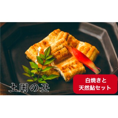 【土用丑の日(二の丑):2024】先行受付中≪8月5日までにお届け≫うなぎの白焼き2尾+天然鮎4匹