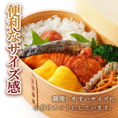 【四国一小さなまち】秋鮭のぶつ切り 約1kg(500g×2袋)★冷凍★ 小分けカットtano