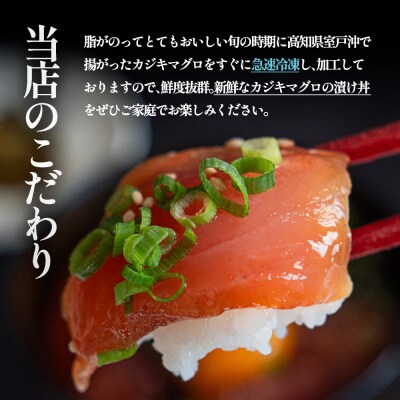 【四国一小さなまち】これが魚屋の漬け丼だ!～カジキマグロ～80g×10P