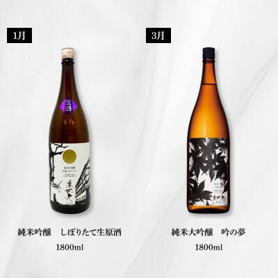 【四国一小さなまちの地酒】～2025年1月発送開始～美丈夫 6ヶ月定期便★2ヶ月毎にお届け★
