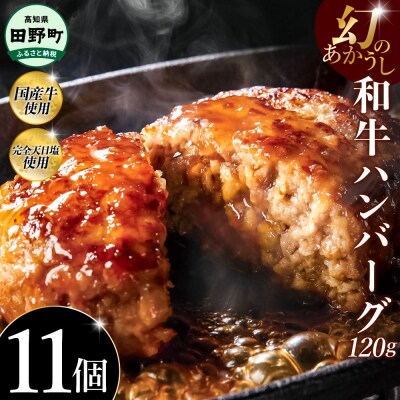 幻のあかうし和牛ハンバーグ 11個入り
