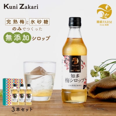 國盛ファーム 梅シロップ 3本セット