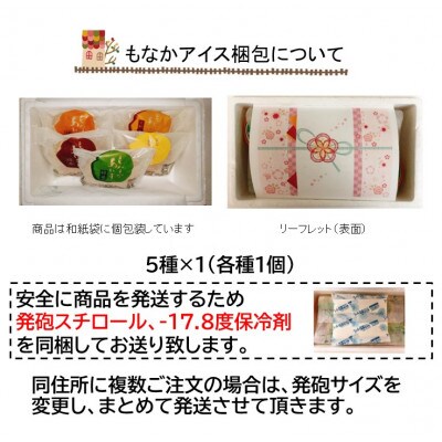 もなかアイス5個セット