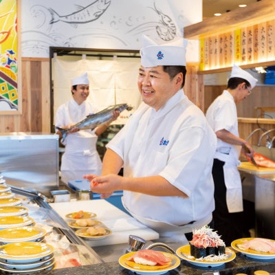 【回転鮨 魚太郎 半田店】お食事券10000円分　1F回転鮨2F鮨会席で利用可能◇醸造の街で本格寿司