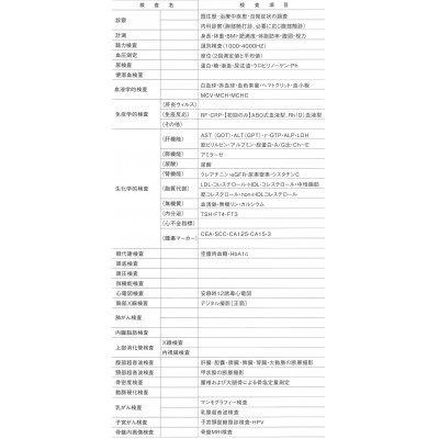 レディス ドック コース 1名様分 約150分 半田市医師会健康管理センター