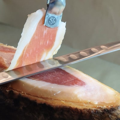 生ハム　ハモンテンパク　9ヵ月以上　50g×3パック　あいぽーく豚