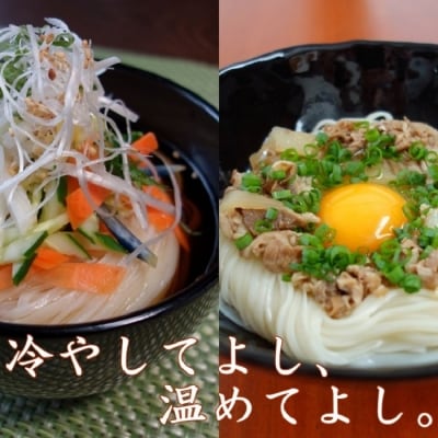 稲庭うどん2人前×12袋　つゆ付きセット[B6-0202]