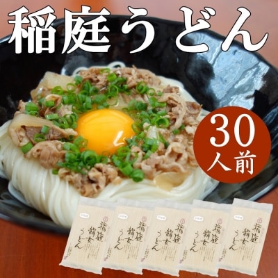 稲庭うどん6人前×5袋[B2-0202]