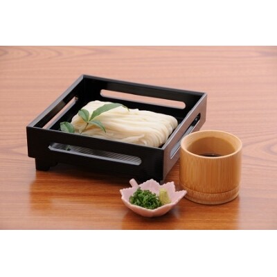 稲庭宝来うどん　乾麺5人前8袋つゆ付[N4-1101]