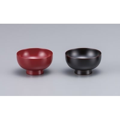 川連漆器　夫婦なごみ椀[H5301]