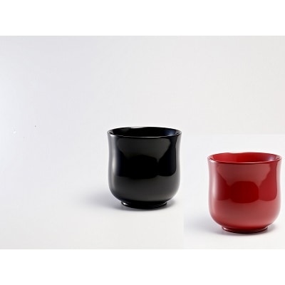 川連漆器　燻椀　IBURIWANCO　小吸物椀2個組[B4-5401]