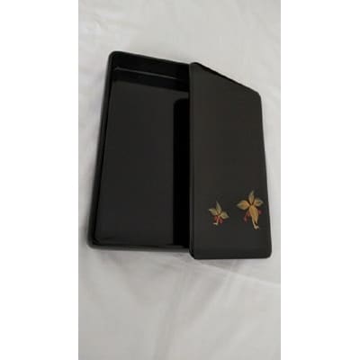 川連漆器 筆箱・藪柑子蒔絵[H6102] | 秋田県湯沢市 | ふるさと