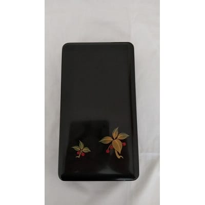 川連漆器 筆箱・藪柑子蒔絵[H6102] | 秋田県湯沢市 | ふるさと